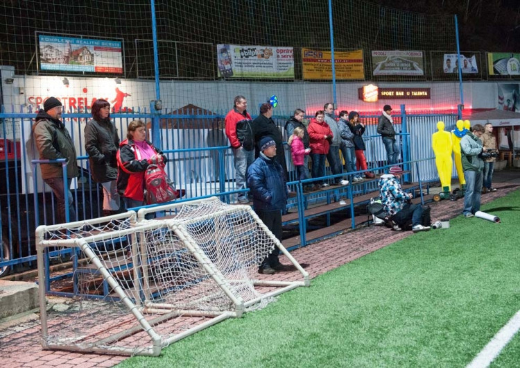 Slovan si zahrál s amatéry z Krásného Lesa