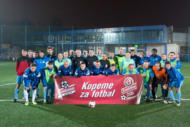 Slovan si zahrál s amatéry z Krásného Lesa