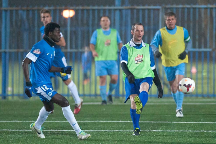 Slovan si zahrál s amatéry z Krásného Lesa