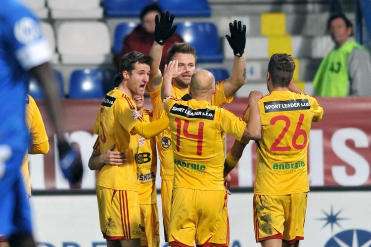 Radost hráčů Dukly