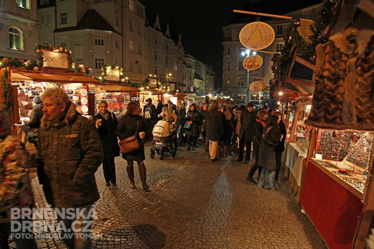 Mikuláš v centru Brna, foto: Brněnská Drbna, Miroslav Toman
