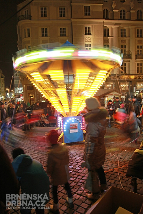 Mikuláš v centru Brna, foto: Brněnská Drbna, Miroslav Toman