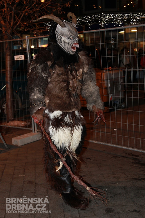 Mikuláš v centru Brna, foto: Brněnská Drbna, Miroslav Toman