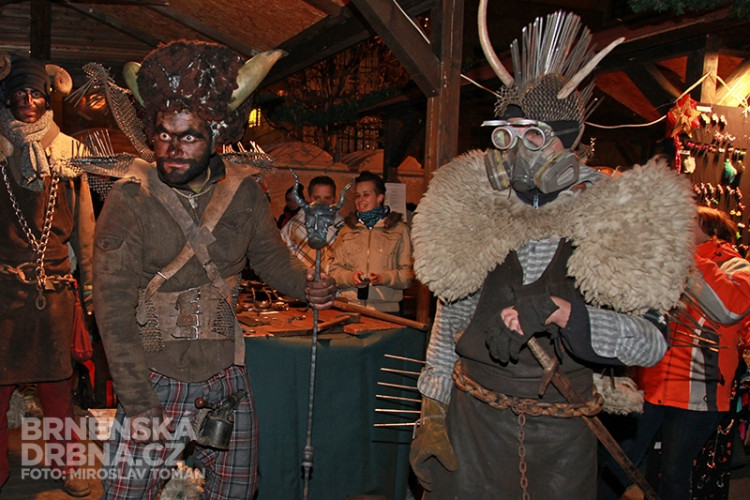 Mikuláš v centru Brna, foto: Brněnská Drbna, Miroslav Toman