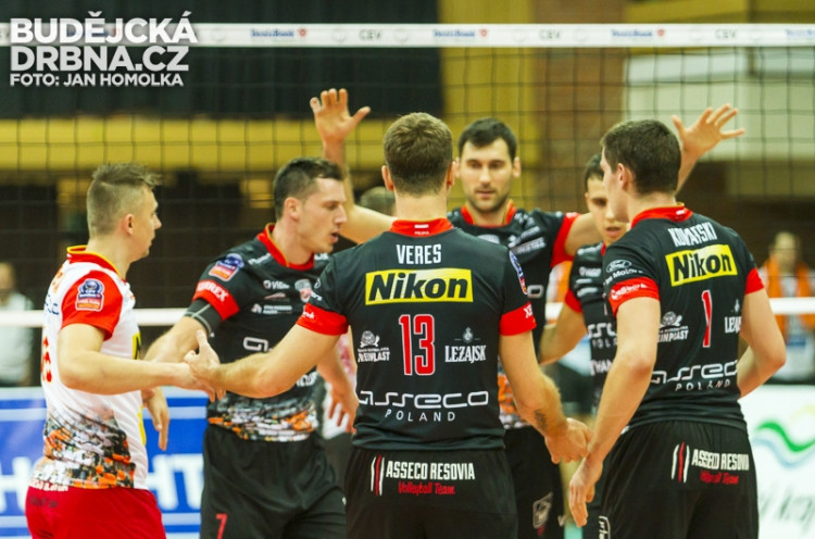 VK Jihostroj České Budějovice - Asseco Resovia Rzeszów 0:3