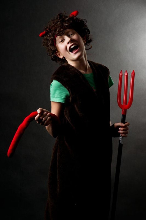 „Tato fotka vznikla narychlo. Takto oblečená na nás vybafla naše jedenáctiletá dcera.“ Soutěží Daniel Král