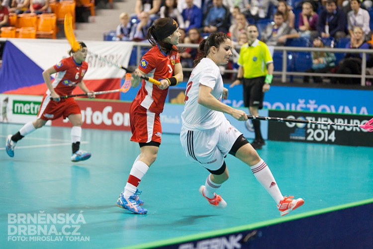 MS ve florbalu žen, Brno 2013, foto: Brněnská Drbna, Miroslav Toman