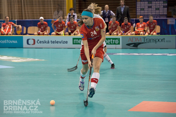 MS ve florbalu žen, Brno 2013, foto: Brněnská Drbna, Miroslav Toman