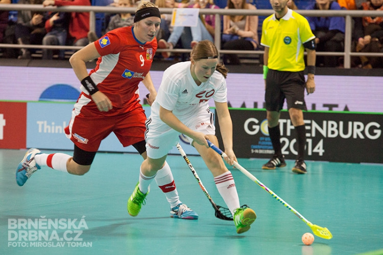 MS ve florbalu žen, Brno 2013, foto: Brněnská Drbna, Miroslav Toman