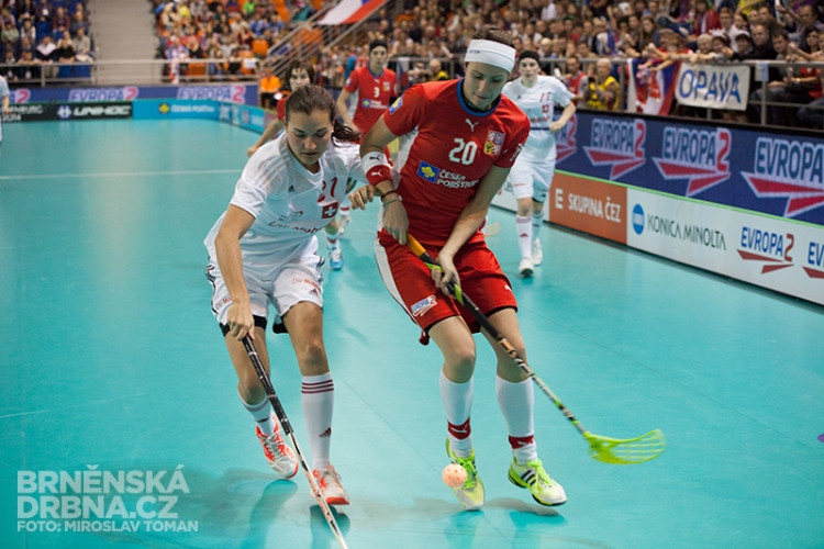 MS ve florbalu žen, Brno 2013, foto: Brněnská Drbna, Miroslav Toman