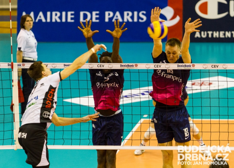 Paris Volley - VK Jihostroj České Budějovice 3:0