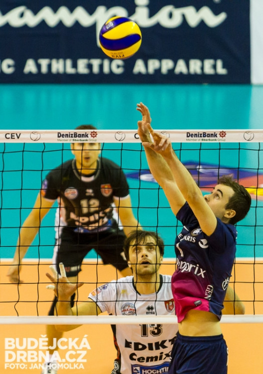 Paris Volley - VK Jihostroj České Budějovice 3:0