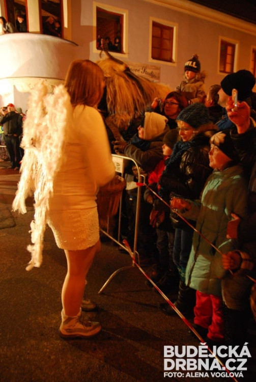 Krampus show v Kaplici