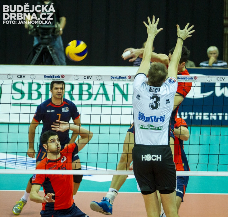 VK Jihostroj České Budějovice - Budvanska Rivijera Budva 1:3