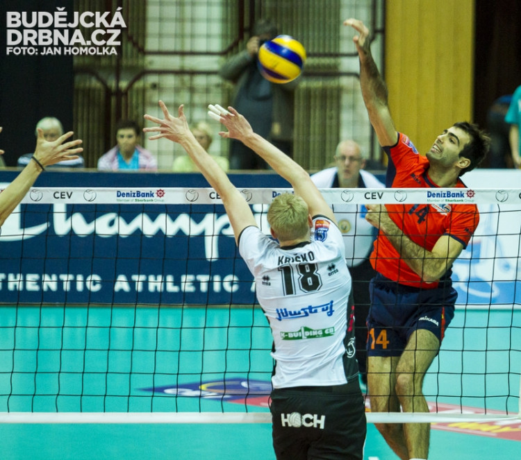 VK Jihostroj České Budějovice - Budvanska Rivijera Budva 1:3