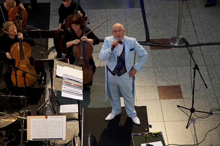 Filharmonie Brno v nákupním centru Olympia, foto: Brněnská Drbna, Miroslav Toman