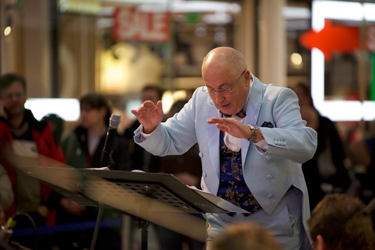 Filharmonie Brno v nákupním centru Olympia, foto: Brněnská Drbna, Miroslav Toman