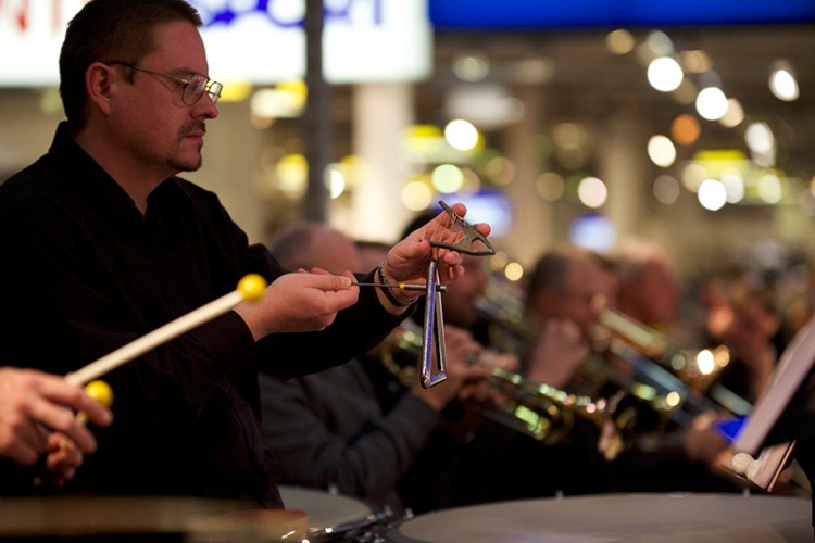 Filharmonie Brno v nákupním centru Olympia, foto: Brněnská Drbna, Miroslav Toman