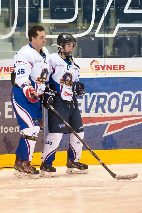 Exhibiční zápas Bílých Tygřic a Olympu Praha