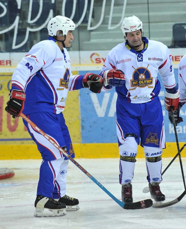 Exhibiční zápas Bílých Tygřic a Olympu Praha