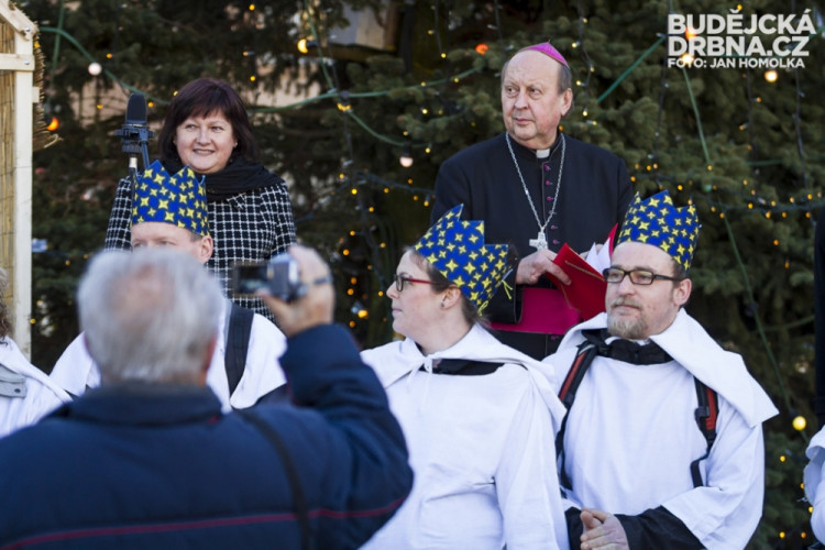 Požehnání koledníkům Tříkrálové sbírky