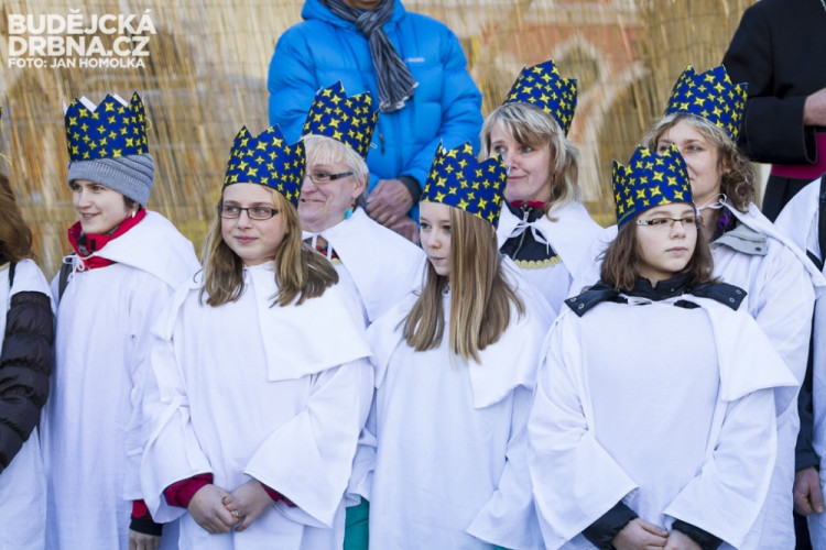 Požehnání koledníkům Tříkrálové sbírky