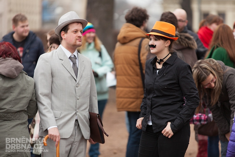 Švihlý pochod v Brně, foto: Brněnská Drbna, Miroslav Toman
