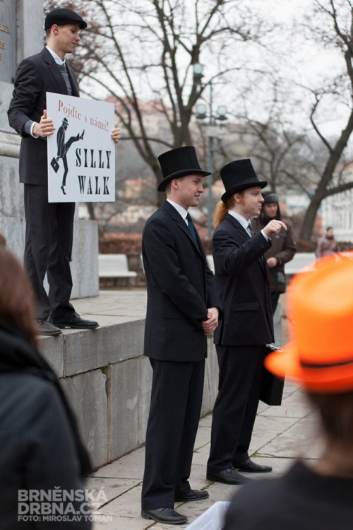 Švihlý pochod v Brně, foto: Brněnská Drbna, Miroslav Toman