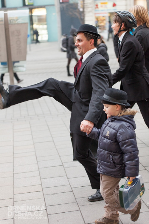 Švihlý pochod v Brně, foto: Brněnská Drbna, Miroslav Toman