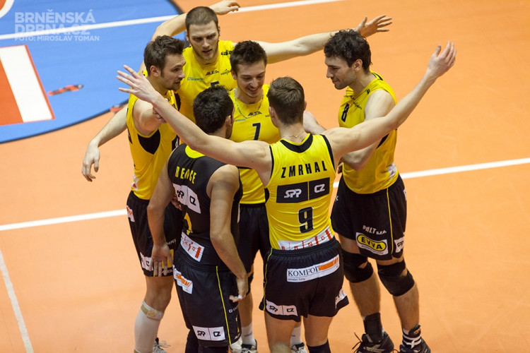 Volejbal Brno vs. VK Jihostroj České Budějovice, foto: Brněnská Drbna, Miroslav Toman