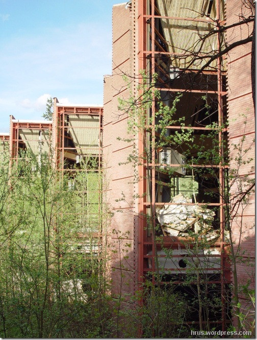 Pavilon A LVT v roce 2003