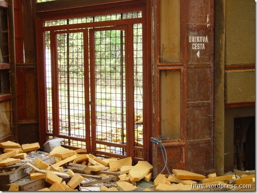 Pavilon A LVT - úniková cesta