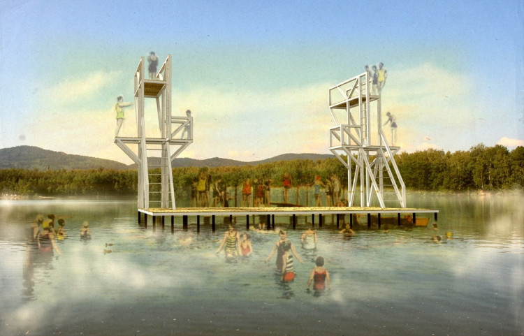 Dvě skokanské věže