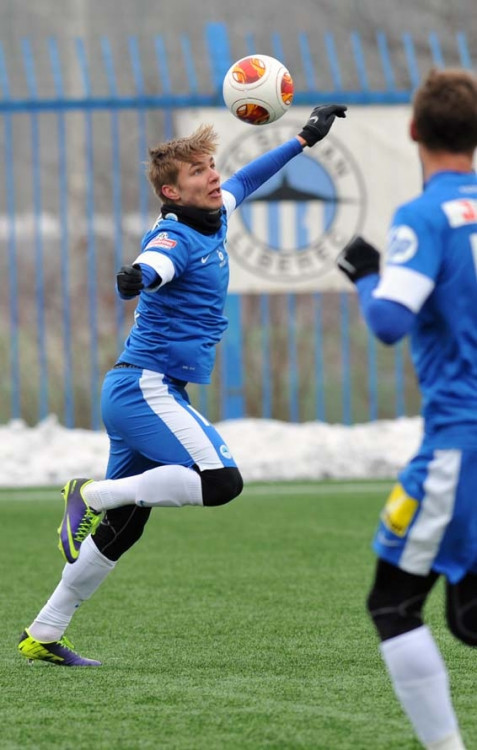 Frýdek zpracovává těžký balon. Foto: Jaroslav Appeltauer