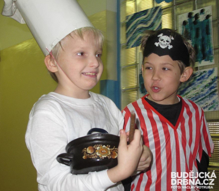 Maškarní karneval na Základní škole Máj I