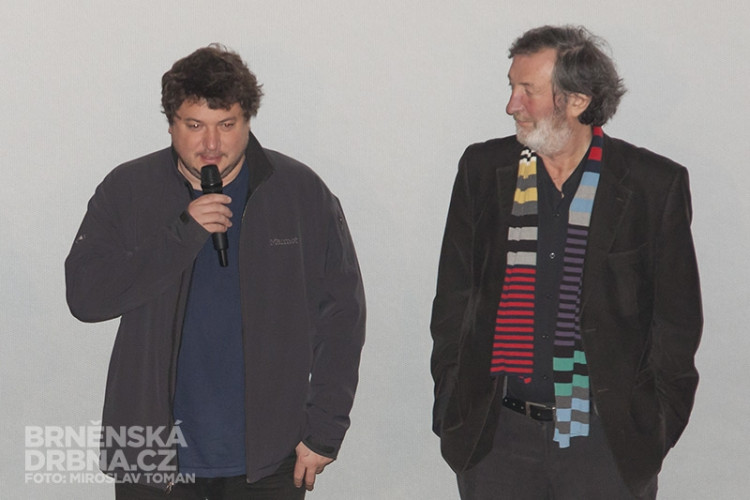 Režisér Robert sedláček a autor scénáře a herec v hlavní roli Bolek Polívka, foto: Brněnská Drbna