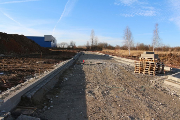 Výstavba Parku Čtyři Dvory