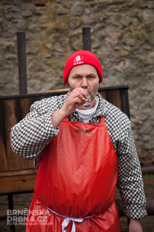 Slavnosti moravského uzeného na hradě Veveří, foto: Brněnská Drbna