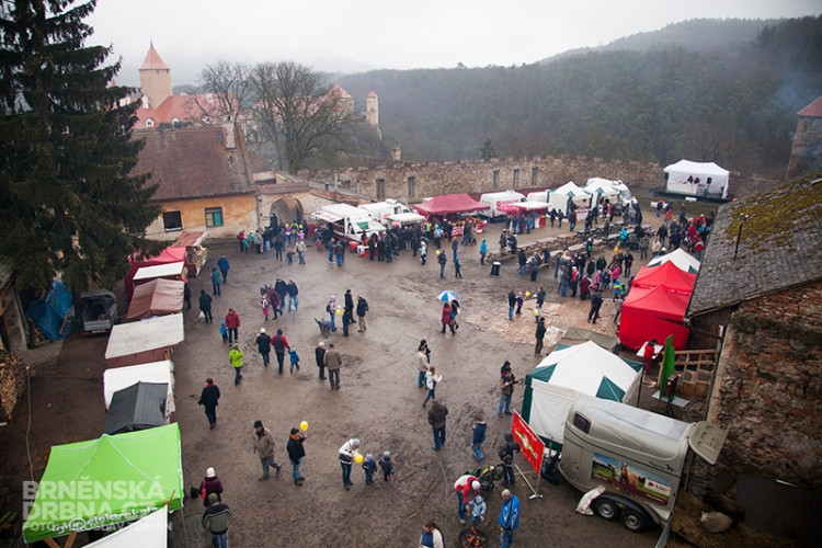 Slavnosti moravského uzeného na hradě Veveří, foto: Brněnská Drbna