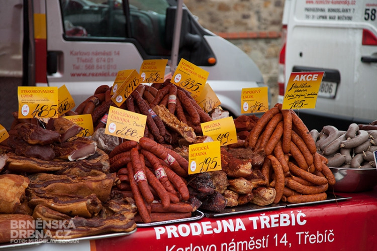 Slavnosti moravského uzeného na hradě Veveří, foto: Brněnská Drbna