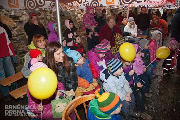 Slavnosti moravského uzeného na hradě Veveří, foto: Brněnská Drbna