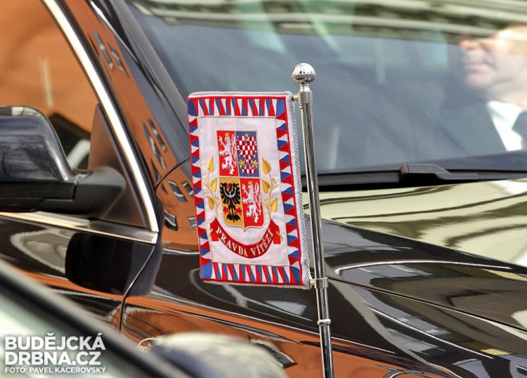 Prezident Miloš Zeman v Českých Budějovicích