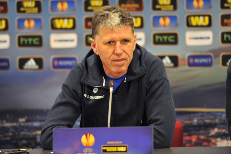 Středeční trénink a tiskovka před utkáním Slovanu v Alkmaaru