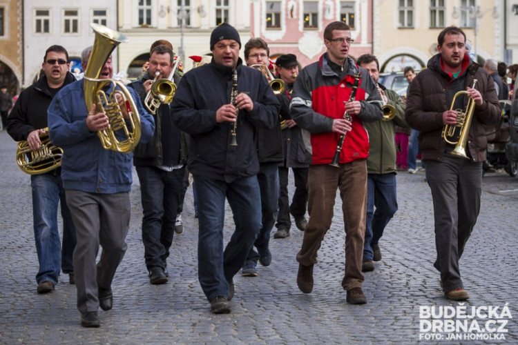 Masopustní úterý v Českých Budějovicích