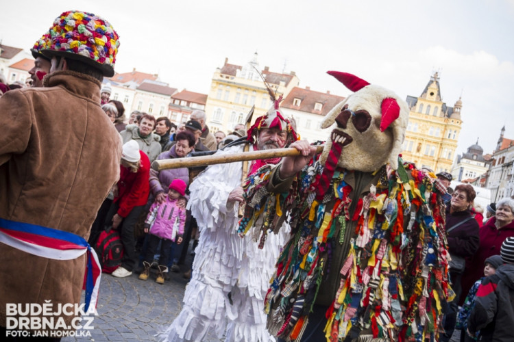 Masopustní úterý v Českých Budějovicích