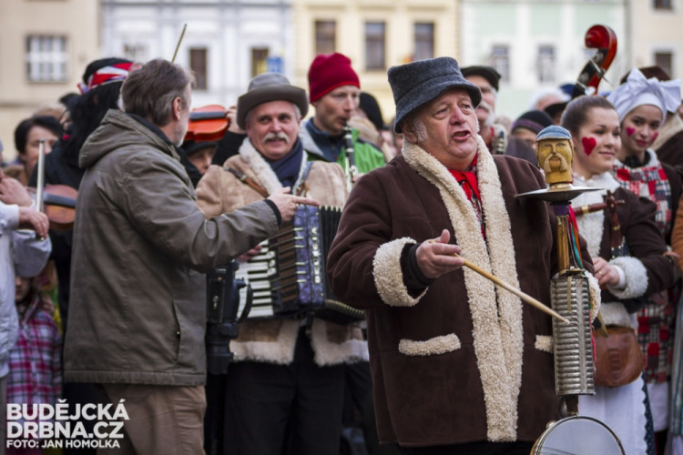 Masopustní úterý v Českých Budějovicích