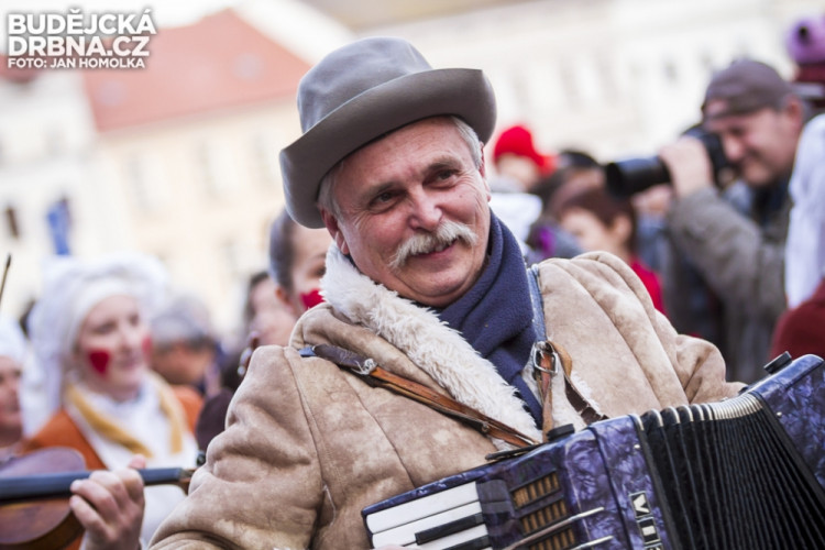 Masopustní úterý v Českých Budějovicích