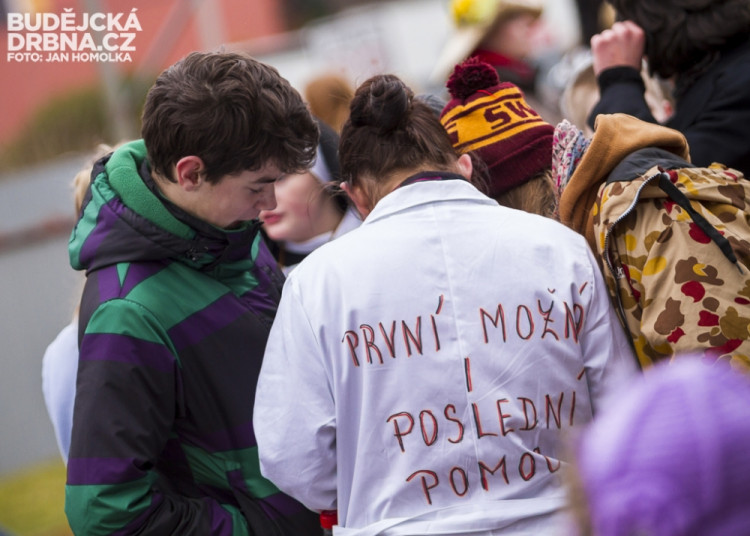 Masopustní průvod dětí v Lišově