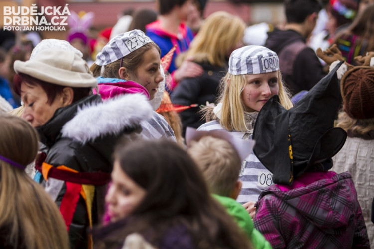 Masopustní průvod dětí v Lišově