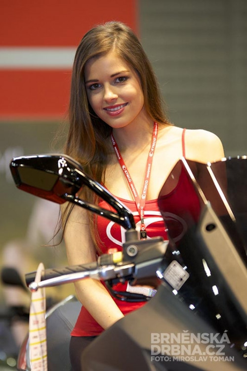 Krásky na výstavě Motosalon 2014, foto: Brněnská Drbna, Miroslav Toman